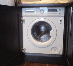 подключение, установка встраиваемой стиральной машины