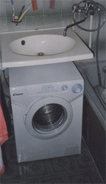 установка и монтаж раковины над стиральной машиной