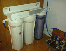 установка и подключение фильтра на питьевую воду